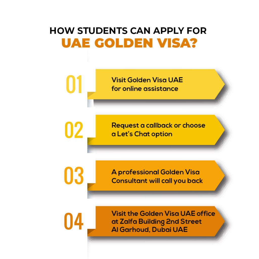 Apply for Golden Visa Students