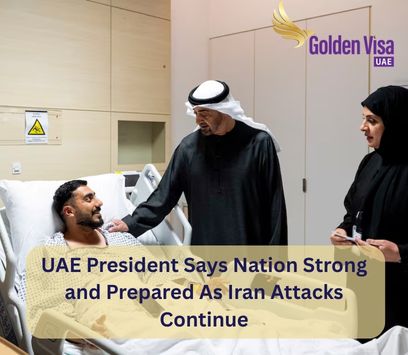 UAE President Says Nation Strong and Prepared As Iran Attacks Continue