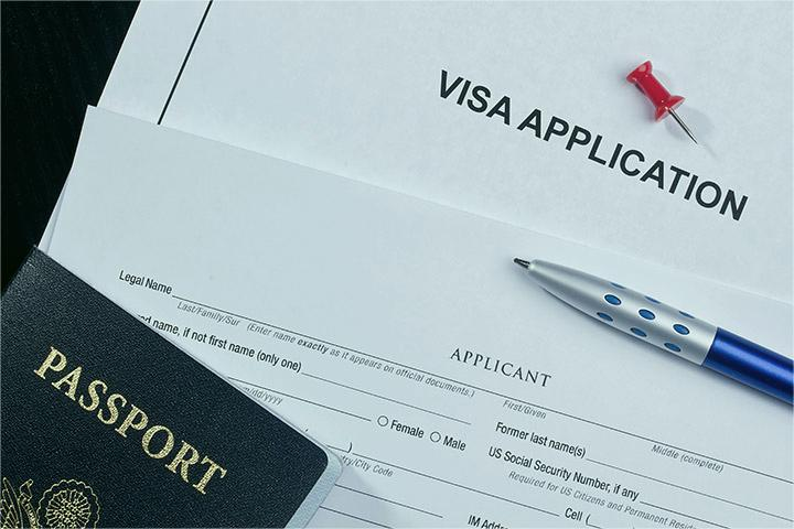 Once the visa is issued